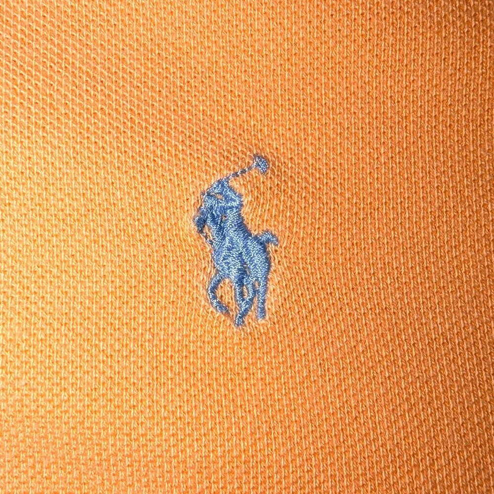 Polo Ralph Lauren Men’s | Cotton Piqué Polo Short Sleeves Neon Orange | Size XL